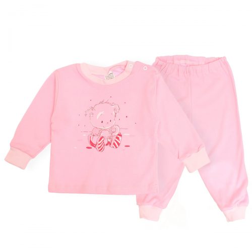 Piżamka dziecięca różowa