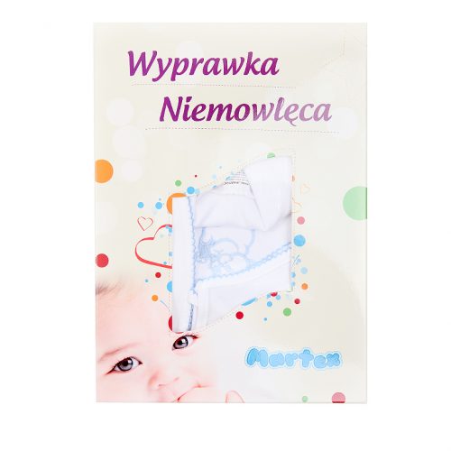 Wprawka niemowlęca  z niebieskim