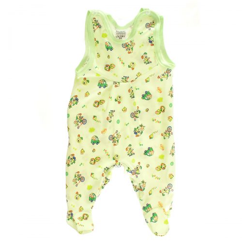 Śpioch niemowlęcy drukowany -zielony