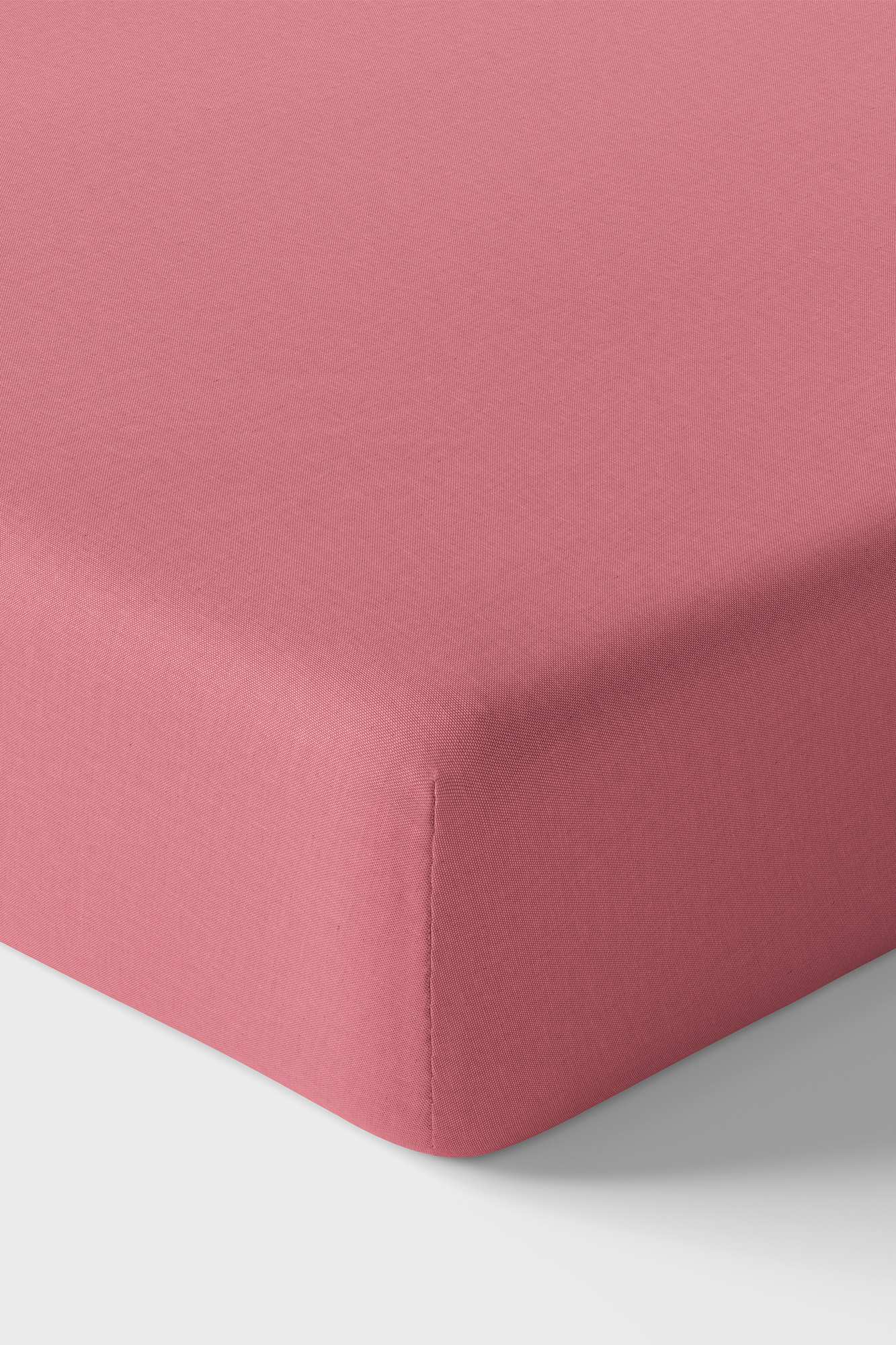 Prześcieradło jersey z gumką dla dzieci- różowe ciemniejsze
