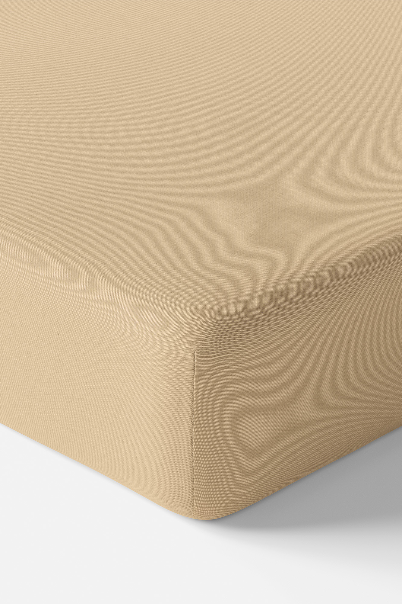 Prześcieradło jersey z gumką dla dzieci- beżowe