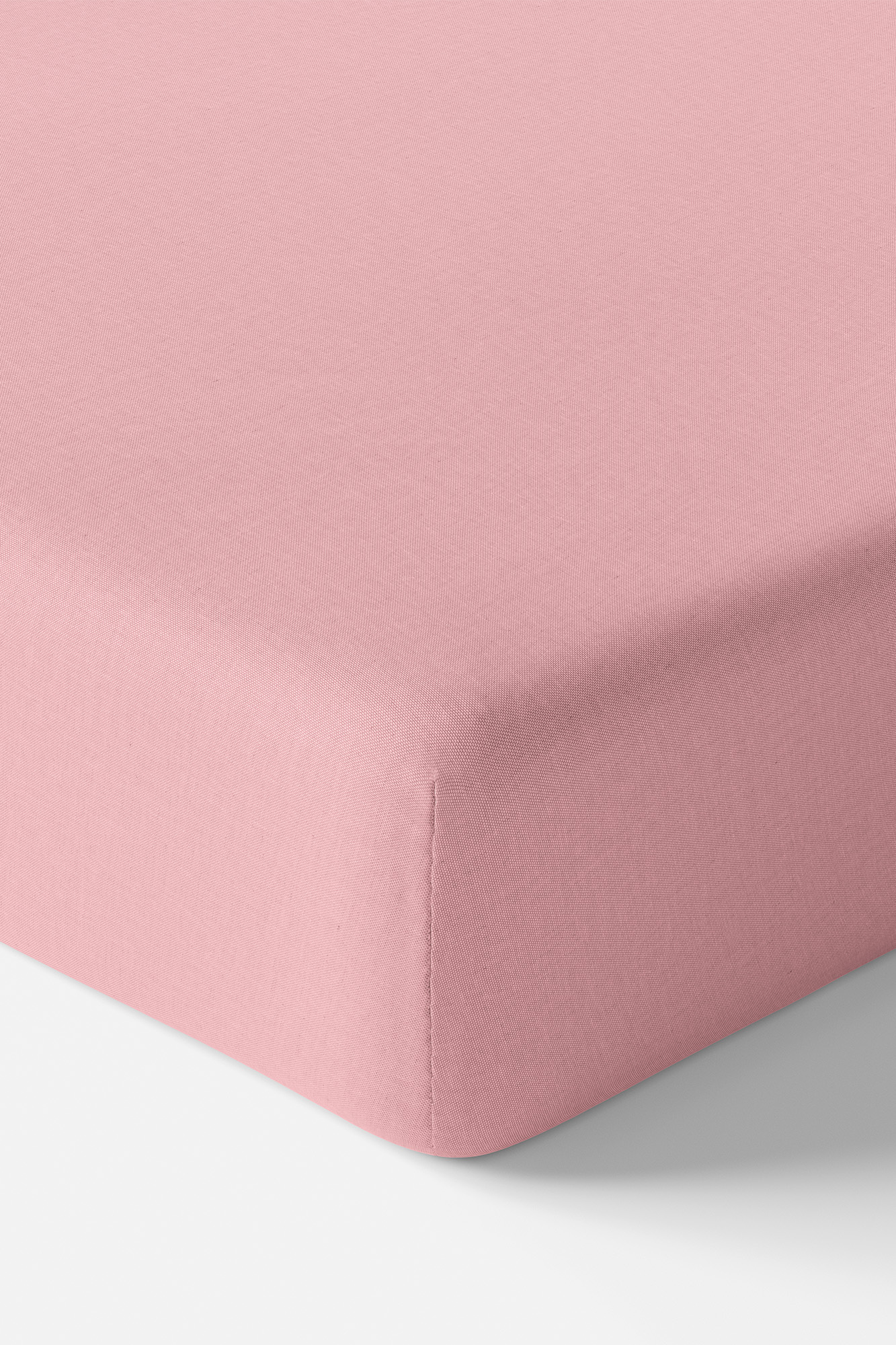 Prześcieradło jersey z gumką dla dzieci- różowe