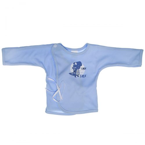 Koszulka niemowlęca niebieska-sito