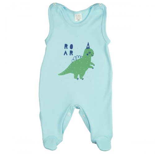 Śpioch niemowlęcy turkusowy Dino