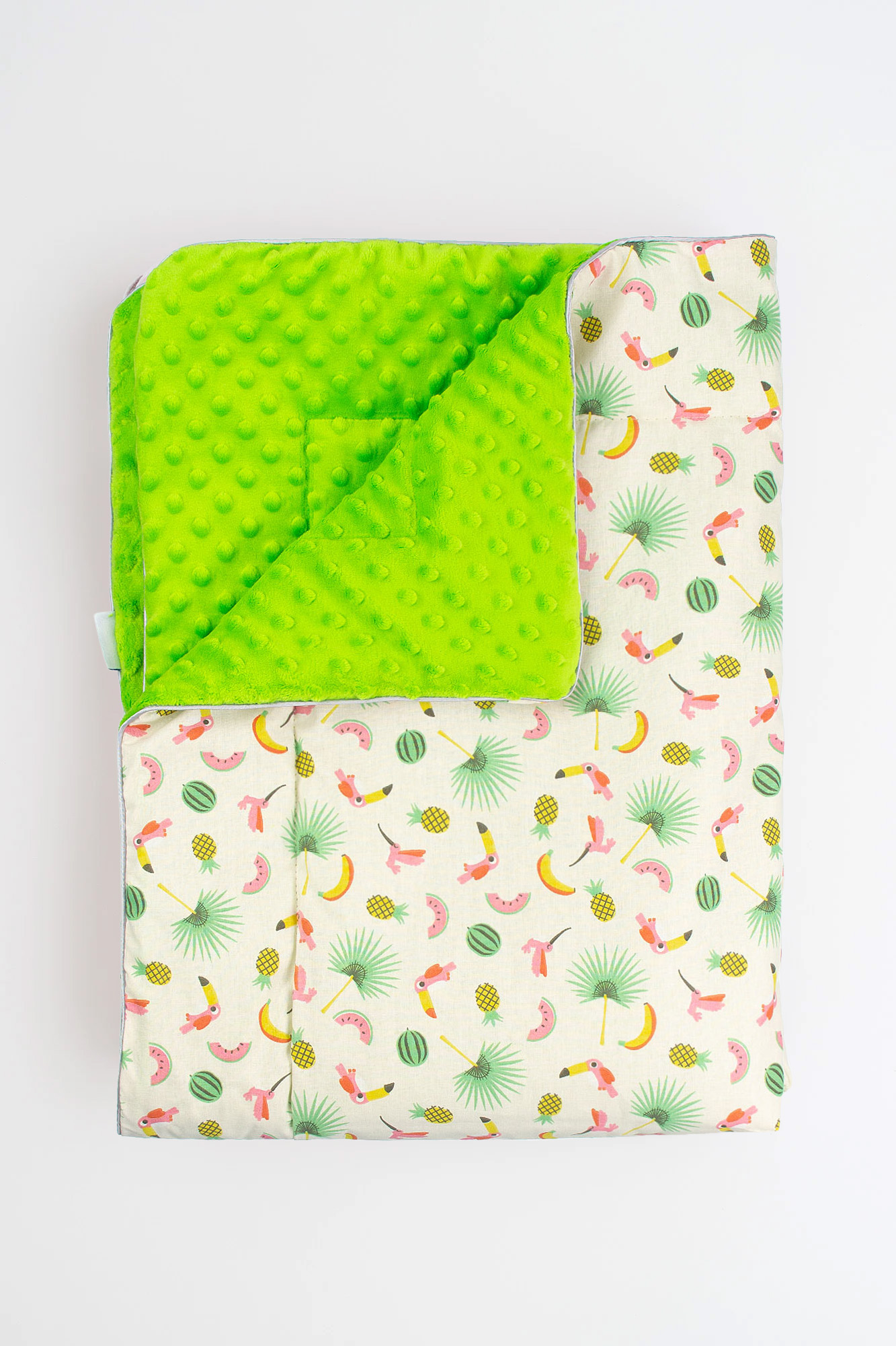 Kocyk niemowlęcy papugi