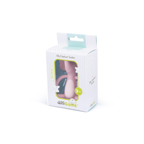 Gryzak zwariowany słonik różowy GG10429 - obrazek 2