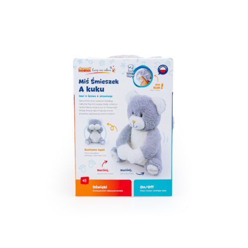 Miś Śmieszek A KUKU DD 30001 Dumel - obrazek 3