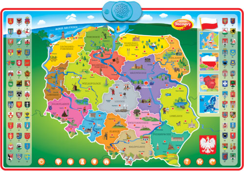 Interaktywna mapa Polski DG 61171