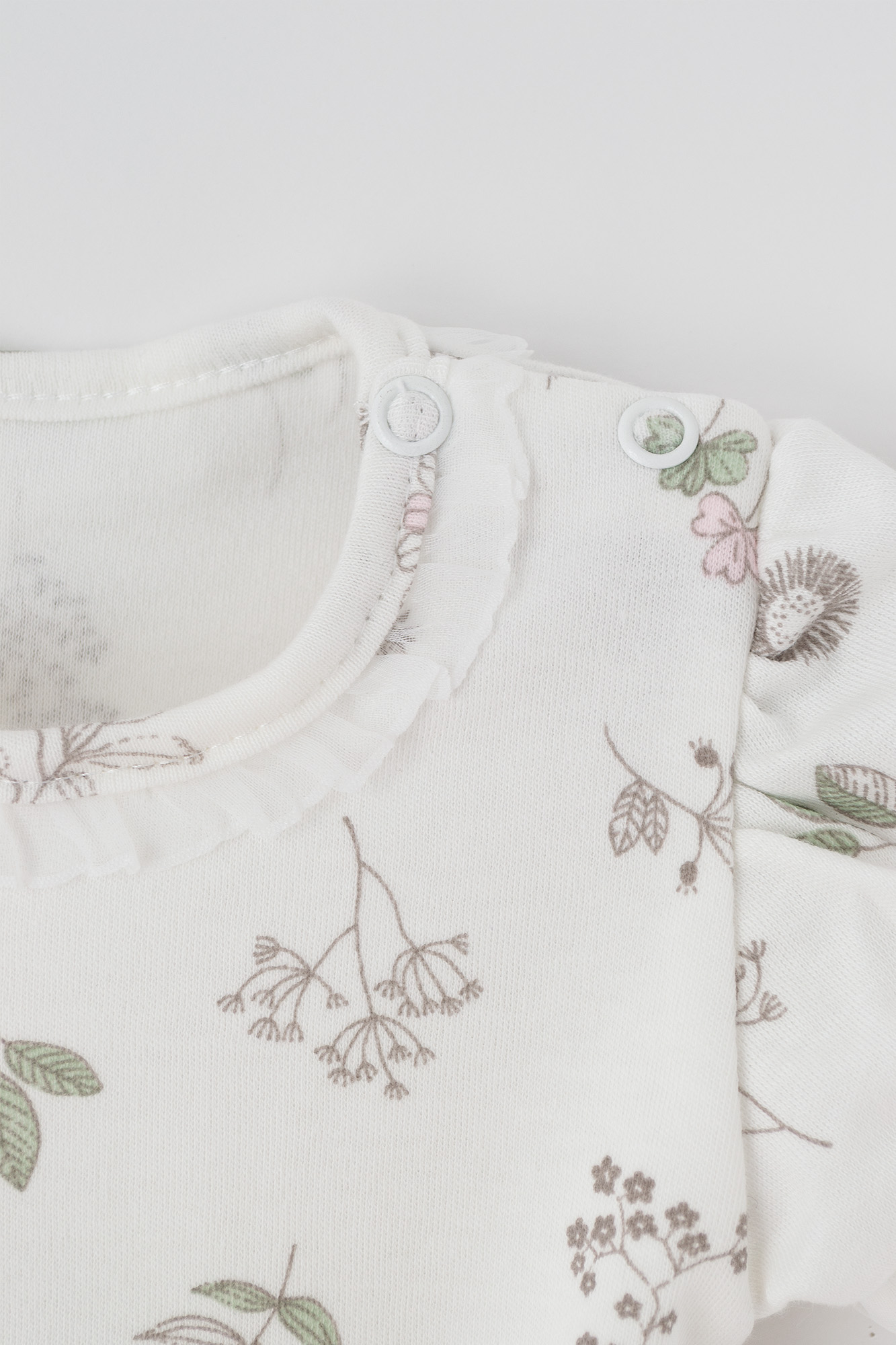 Body z krótkim rękawiem Botanic - obrazek 2