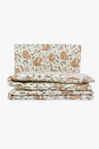 Niedźwiedzie pościel z wypełnieniem