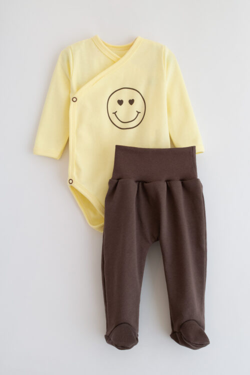 Komplet niemowlęcy emoji