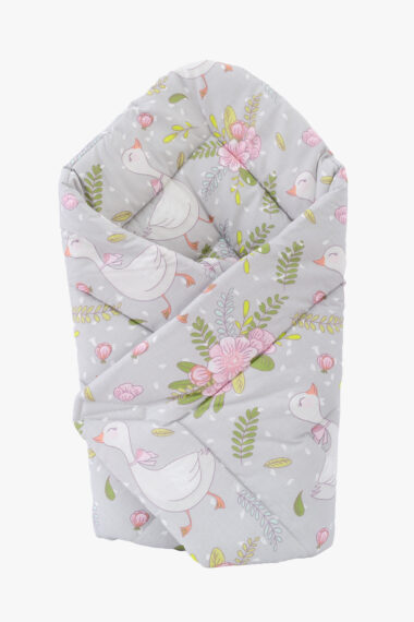 Rożek niemowlęcy "Gęsie Pole" wzorzysty