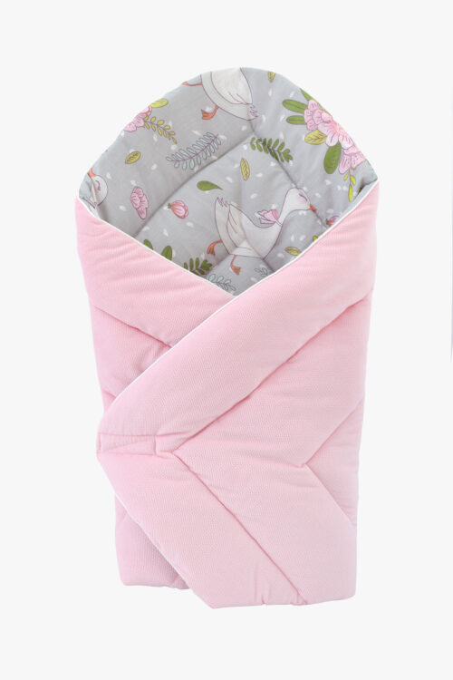 Rożek niemowlęcy "Gęsie Pole" velvet