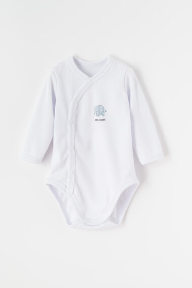 Body kopertowe białe słonik