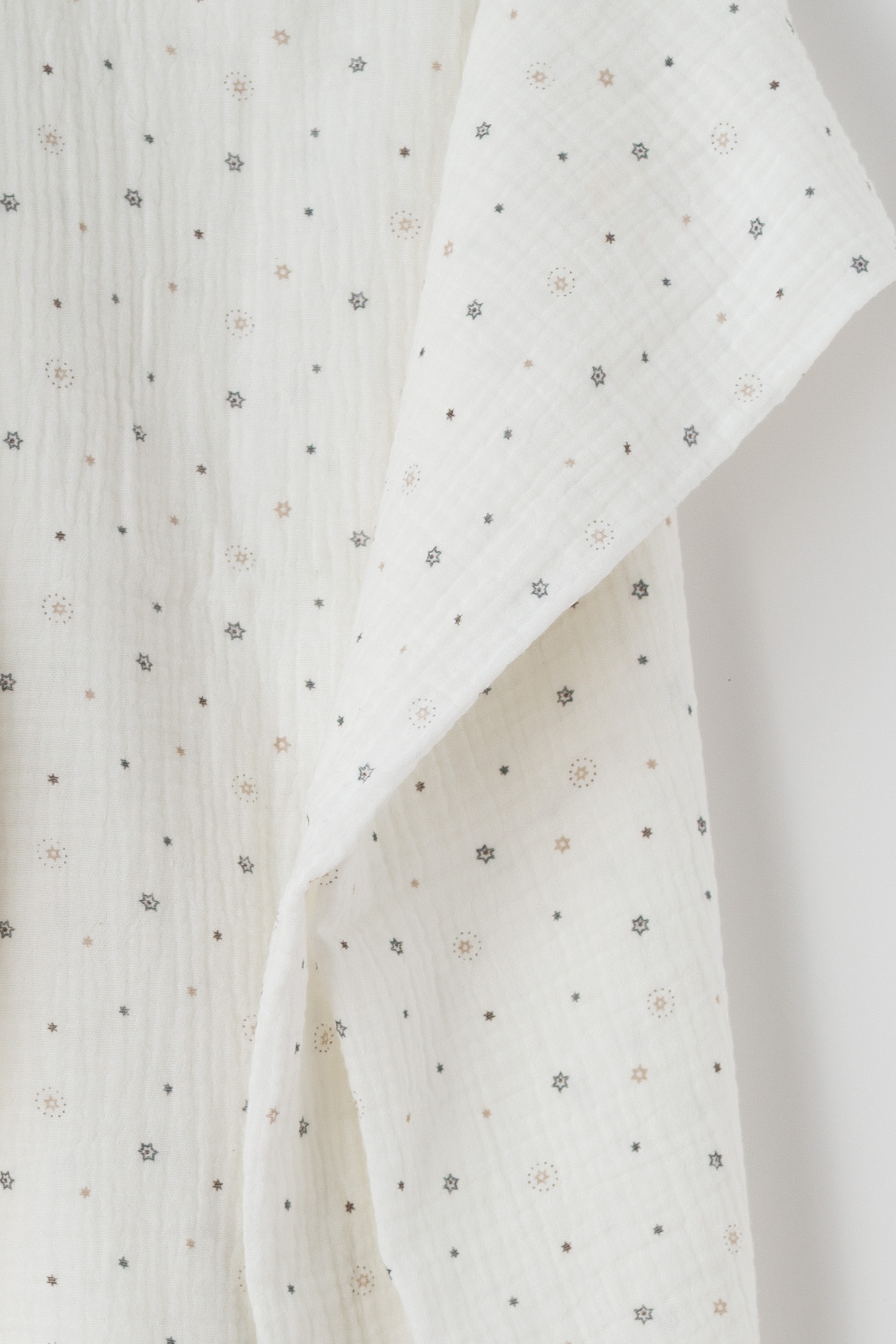 Otulacz muślinowy gwiazdki 120x120 - obrazek 3