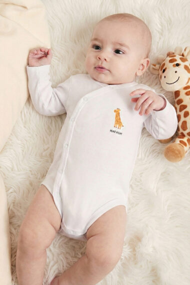 Body kopertowe białe żyrafa